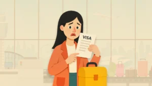 Thumbnail for the page called - Therapy for - Career and Visa Anxiety